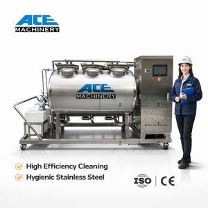 Automatic Cip Cleaning System Washing Machine Stainless Steel Milk Beverage Food Clean in Place System - Product Image 6