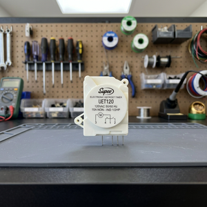 Temporizador de Descongelación Electrónico UET120, 120 V CA, 50/60 Hz, 10 A, No Inductivo, 1/2 HP, Control para Refrigerador - Product Image 5
