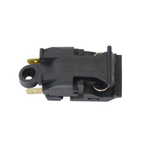 Interruptor Termostático Bimetálico 125V 3A 250V, Accesorio para Hervidor Eléctrico Automático, Calentador de Agua a Vapor, Pieza 023, Plástico Negro - Product Image 1