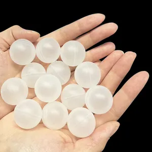 Bolas flotantes huecas de plástico de alta calidad directas de fábrica 20mm 25mm 50mm Bola de plástico transparente