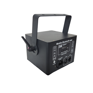 APP 3W RGB 3D Animation Disco DJ LED <strong>Laser</strong> Projector DMX512 Wireless for Aluminum Alloy Night Club Events for APP Projected - Product Image 3