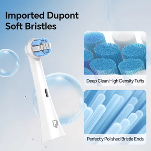 Cepillo de Dientes Eléctrico Sónico Compatible con Oral B IO Style, Recargable, Blanqueador, Limpieza Profunda, Cabezales de Cepillo de Dientes, Portátil para Viajes - Product Image 4