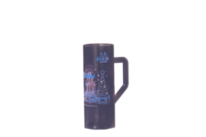 Großhandel 200ml Plastik bierkrüge Elegante geformte Trinkgläser Benutzer definiertes Logo Gedrucktes klares Geschenk - Product Image 6