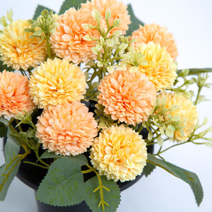 Wholesale Artificial Cemetery <strong>Flowers</strong> Potted Funeral <strong>Flowers</strong> Crossed <strong>Grave</strong> <strong>Flower</strong> Chrysanthemum - Product Image 5