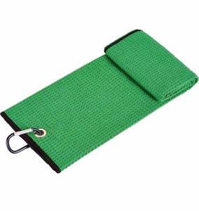 Hot Selling Sublimation Microfibre Magnet Custom Magnetic Golf Towel With Logo and <b>Hook</b> - Product Image 1
