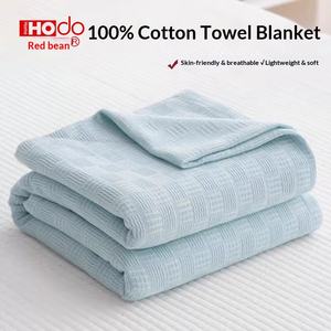 Couverture <span class=keywords><strong>de</strong></span> canapé légère en <span class=keywords><strong>mousseline</strong></span> <span class=keywords><strong>de</strong></span> <span class=keywords><strong>coton</strong></span> pur pour enfant, sac <span class=keywords><strong>de</strong></span> couchage rafraîchissant d'été, couverture climatisée à imprimé actif - Product Image 5