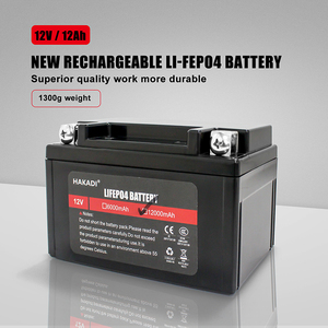 充電式ディープサイクル12V12AhLifepo4バッテリーパックボートフィッシング電動工具用BMS内蔵ソーラーリチウム電池 - Product Image 3