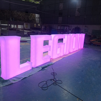 Panneau d'éclairage Led 3D personnalisé, lettres et Logo, pour l'extérieur, 1 pièce