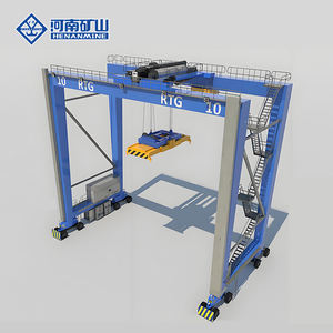 Grúa Pórtico de 45 Toneladas para Contenedores con Neumáticos de Caucho para Astilleros y Puertos, 50t con Certificación CE ISO - Product Image 2