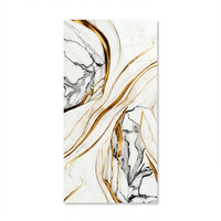 Carreaux de porcelaine pleine masse blancs brillants 600x1200mm, texture illimitée, finition moderne brillante, antidérapants pour sols/murs, pour hall et extérieur