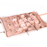 Kit de bondage BDSM professionnel pour adultes |   Menottes et attaches de jambe en cuir, collier de retenue |   Jouet sexuel SM pour la bondage des yeux, en gros