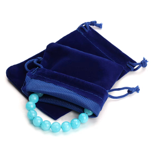 Sac à cordon en velours avec logo personnalisé, pochette en suède et flanelle pour bijoux, sacs anti-poussière en velours pour cadeaux et rangement de bonbons - Product Image 5
