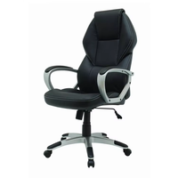 Chaise de bureau en cuir de luxe pour un confort maximal