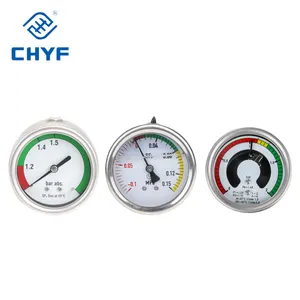 Chyg sf6 medidor de pressão de gás sf6, medidor personalizável de pressão 0-2 mpa, uso na carga, interruptor de quebra