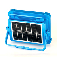 Lu rong séparable 200W crochet de lumière de travail solaire lampe de jardin de Camping d'urgence projecteur solaire Portable avec chargeur Mobile