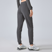 Pantalons de jogging amples décontractés pour femmes, dernière mode, taille élastique, coupe-vent, respirant, poches latérales pour le fitness