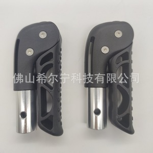 Poignées universelles pour guidon de vélo, 22,2 mm, antidérapantes, en plastique et métal, accessoires de cyclisme pour usage extérieur - Product Image 3