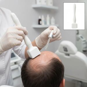 แสตมป์ไมโครนีดเดิลปรับขนาดได้ รุ่นปรับแต่งพิเศษ สีเขียวสด ขนาด 140 ไมโครนีดเดิล 0.25-0.3 มม. สำหรับการปลูกผมใหม่ - Product Image 6