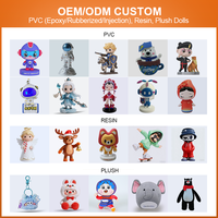 Peluches personnalisées au design mignon, personnages de dessins animés, animaux, jouets en peluche doux pour enfants, rembourrés à l'aiguille