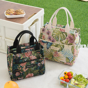 Bolsa de Almuerzo Estilo Chino Beilian, Bolsa Térmica Portátil de Gran Capacidad para Viajeros Diarios y Trabajadores de Oficina - Product Image 5