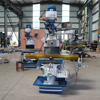 Fraiseuse verticale universelle multifonction haute précision à tourelle métallique robuste ShengHuan X6325 2.2KW à prix abordable