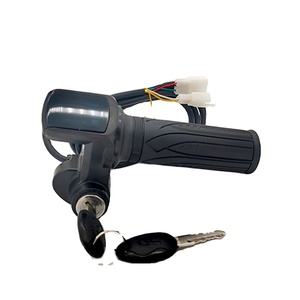 Contrôleur de vitesse, accélérateur de scooter électrique 36V/48V, poignée d'accélérateur pour vélo électrique, pièces de vélo électrique à batterie au lithium - Product Image 1