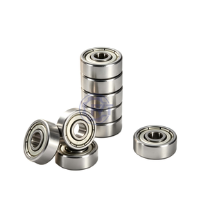Rodamiento de Bolas de Ranura Profunda 6201ZZ 12x32x10mm GCr15 de Acero Cromado con Doble Blindaje para Motor de Electrodomésticos - Product Image 1