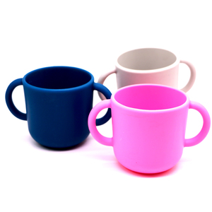 Tasses à Sippy Personnalisées en Silicone Sans BPA avec Pailles et Poignées d'Apprentissage pour Bébés et Tout-Petits (0-12 Mois) – Idéales pour les Coffrets Cadeaux et l'OEM - Product Image 4
