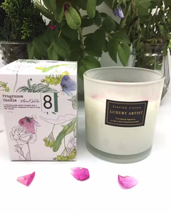 Velas de cera de soja aromática de lujo al por mayor perfumadas con ceras de coco y Palma de lujo para uso vacacional - Product Image 6