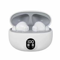 Audífonos Inalámbricos Bluetooth Unisex con Cancelación de Ruido Inteligente, Pantalla Digital, Larga Duración de Reproducción, Audífonos Deportivos para Regalo