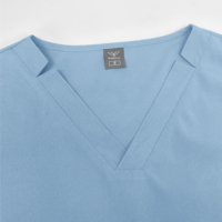 Esthéticienne extensible-Ensembles d'uniformes de technicien d'ongles Ensembles de gommage d'allaitement Femmes Scrubs médicaux personnalisés Fabricant de gros