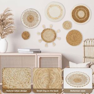 Décorations de plage pour la maison Boho mur petit macramé pièces de décoration de luxe panier en osier africain articles de décoration de <span class=keywords><strong>cuisine</strong></span> - Product Image 2