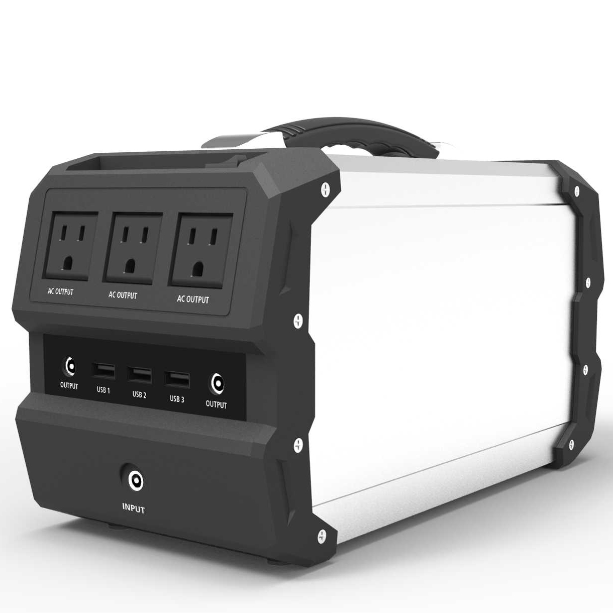 444Wh 120000mAh 400W 600W max Solar Generator Portable Power Station Camping Power Station Potable Solar Generator