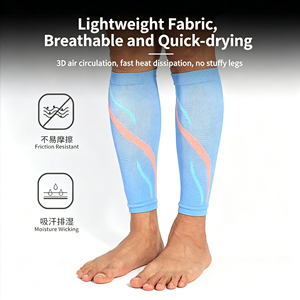 Custom High Quality Sports Leg Sleeves <b>Socks</b> Compression <b>Socks</b> Custom Breathable <b>Moisture</b> Wicking Pressure Recovery Sports <b>Socks</b> - Product Image 3