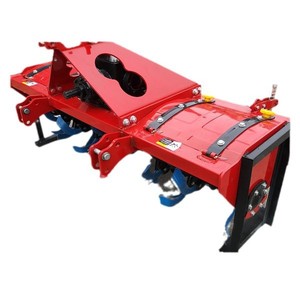 Cultivateur rotatif agricole rouge Lianyungang, machine à boîte de vitesses haute productivité pour utilisation avec tracteur - Product Image 1