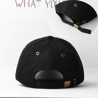 Casquette de baseball personnalisée en daim avec logo brodé – Casquette souple de qualité supérieure pour homme – Vente en gros pour événements d'entreprise et image de marque
