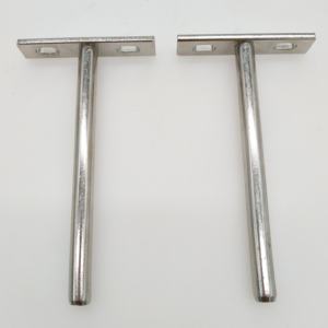 Support d'étagère <span class=keywords><strong>Invisible</strong></span> en acier massif, matériel antirouille pour tablette avec <span class=keywords><strong>vis</strong></span>, 2 pièces - Product Image 4