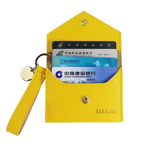 Portefeuille en cuir PU imperméable pour cartes de crédit, avec logo personnalisé, simple, fabriqué au Vietnam - Product Image 3