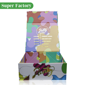 Custom Extra Large di lusso magnetico pieghevole cappello scatola rigida UV stampato che svanisce e goffratura per il cappellino da Baseball Box - Product Image 4