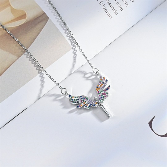 Silver colored zirconium