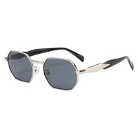 Lunettes de soleil ovales QiangYu G, unisexes, adultes, design tendance et élégant, populaires auprès des influenceurs européens et américains, look sophistiqué