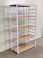 Vente d'usine étagère de rangement en bois hauteur réglable étagère de rangement pour armoire chambre