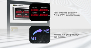 Fuente de Alimentación Industrial de 5KVA APS51005, Fuente de Alimentación de CA con Modulación de Ancho de Pulso Sinusoidal - Product Image 2