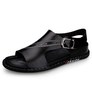 Sandalias Planas de Verano para Hombre, Transpirables, Estilo Pescador, Punta Abierta, con Suela de Goma, para Uso Casual al Aire Libre, Ligeras y con Amortiguación - Product Image 3