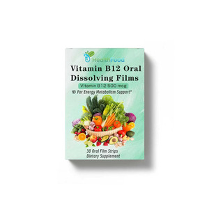 Descuento por Volumen: Vitaminas B12 Naturales para Adultos en Láminas Orales Disolubles que Apoyan el Metabolismo Energético y la Función del Sistema Nervioso - Product Image 1
