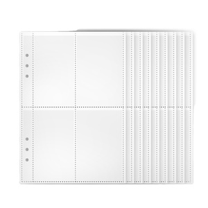 Thay thế 1-100 tiền túi tiền mặt nhồi rõ ràng 25 tờ 100 Phong Bì tiền tiết kiệm thách thức <span class=keywords><strong>A5</strong></span> Vòng chất kết dính chèn - Product Image 6