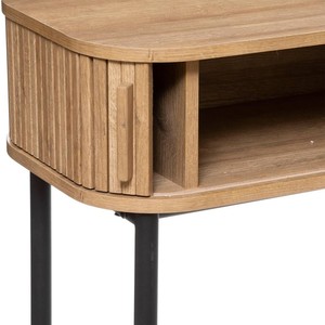 Solid wood entryway <b>table</b>, oak entryway counter, hallway end cabinet, storage <b>table</b>, Nordic style, strip <b>table</b>, home tea room - Product Image 2