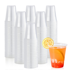 PP Disposable Plastic Drinking Cup Water Cup 1/2.5/3.5/5/6/7/8/9/10/12/14/16oz Cup