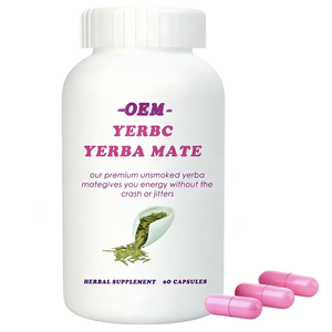 Cápsulas de Yerba <span class=keywords><strong>Mate</strong></span> Natural TK, Éxito de Ventas Transfronterizo, para Adultos, No Apto para Mujeres Embarazadas, Mejora la Densidad Ósea y <span class=keywords><strong>el</strong></span> Sistema Inmunitario, 60 Cápsulas - Product Image 1