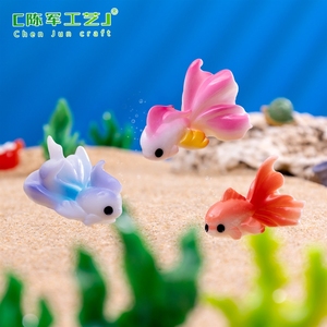 Micro-paisaje creativo, pequeños <span class=keywords><strong>peces</strong></span> coloridos, pecera con burbujas, paisajismo <span class=keywords><strong>de</strong></span> acuarios, accesorios decorativos DIY - Product Image 2